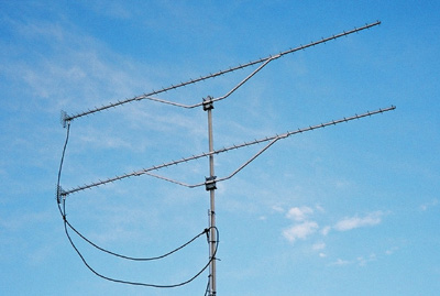 Yagi antenna for 1296 MHz